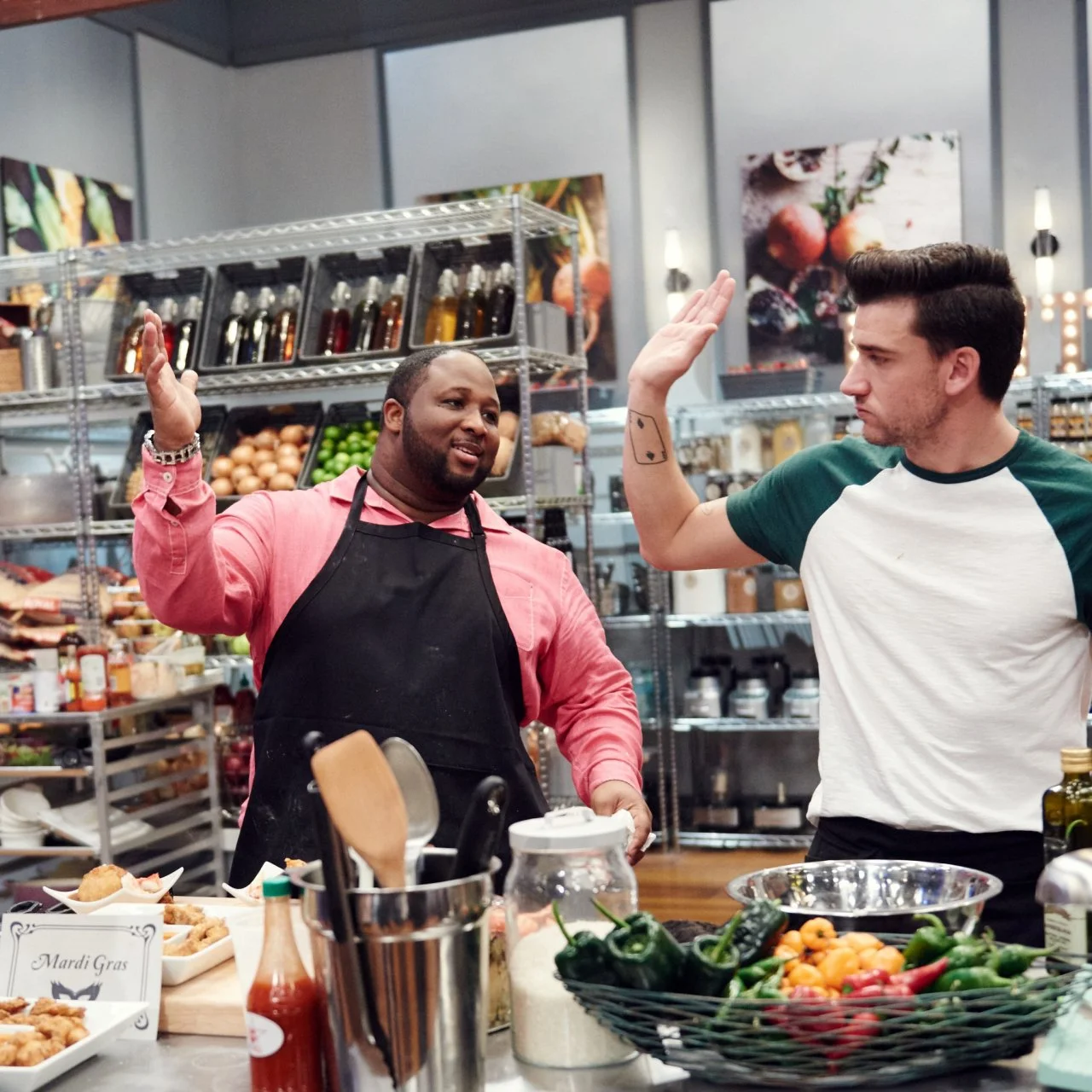 Seven-Ball Juggling Acts, the Food Network Star Pressure Cooker