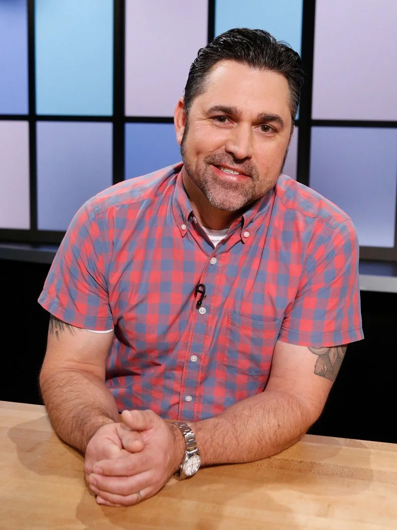 Judge David Guas poses, as seen on Food Network's Chopped Junior, Season 4.