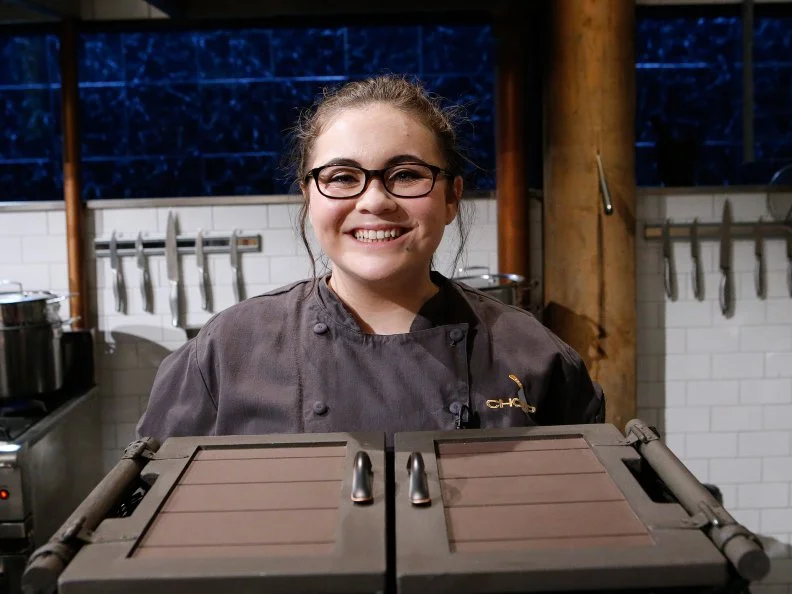 Kamryn Kohler, as seen on Food Network's Chopped, Season 29.