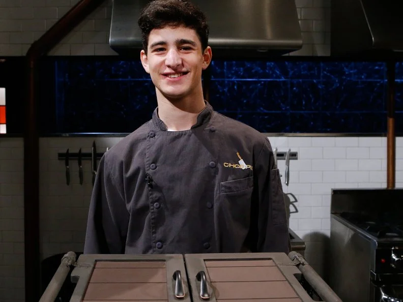 Teen chef Nathan Spiro, as seen on Food Network's Chopped, Season 29.