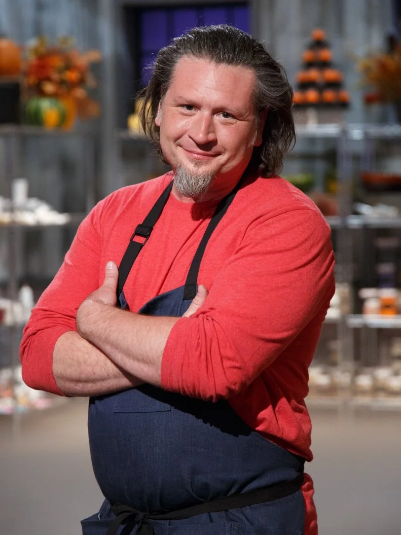Contestant John Schopp poses for a portrait, as seen on Food Network's Halloween Baking Championship, Season 2.