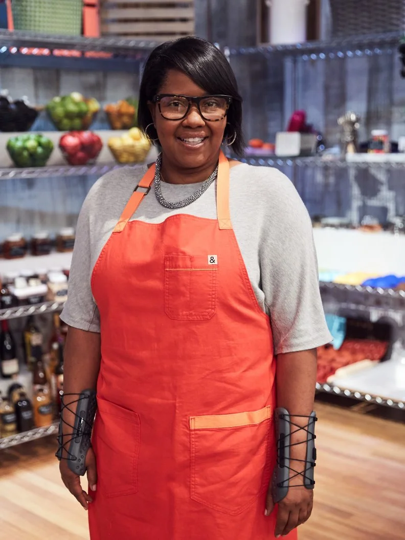 Chef Samirah Williams, as seen on Food Network's Spring Baking Championship, Season 3.