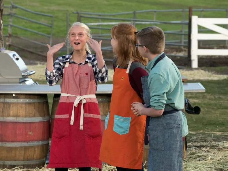 Contestant Taylor Sanders wins of Kids BBQ Championship, as seen on Kids BBQ Championship, Season 2.