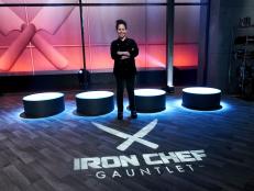 Iron Chef Stephanie Izard, as seen on Iron Chef Gauntlet, Season 1.