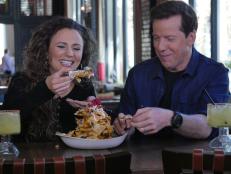 <p>Guy Fieri's El Burro Borracho serves up authentic-Mexican cuisine with a twist. Jeff and Audrey Dunham came for the legendary Trashcan Nachos.&nbsp;</p>