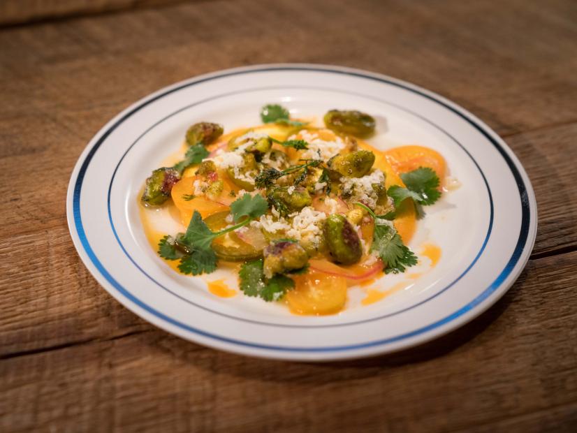 Christian Petroni's dish, Loco Citrus Salad, as seen on Food Network Star, Season 14.