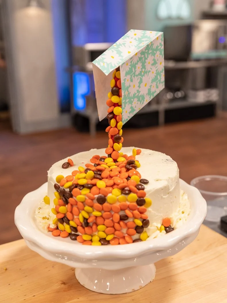 Contestant Taylor Inouye's compelted dish from the main bake, as seen on Kids Baking Championship Season 5.