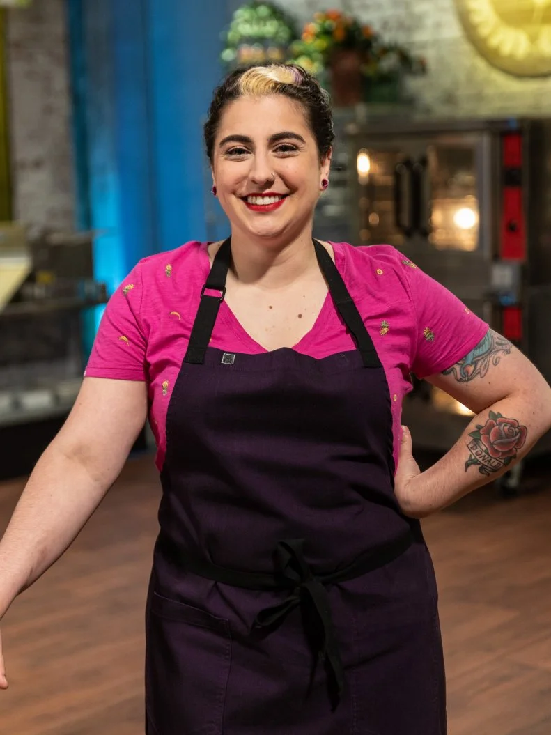Contestant Marqessa Gesualdi poses for a photo, as seen on Spring Baking Championship, Season 5.