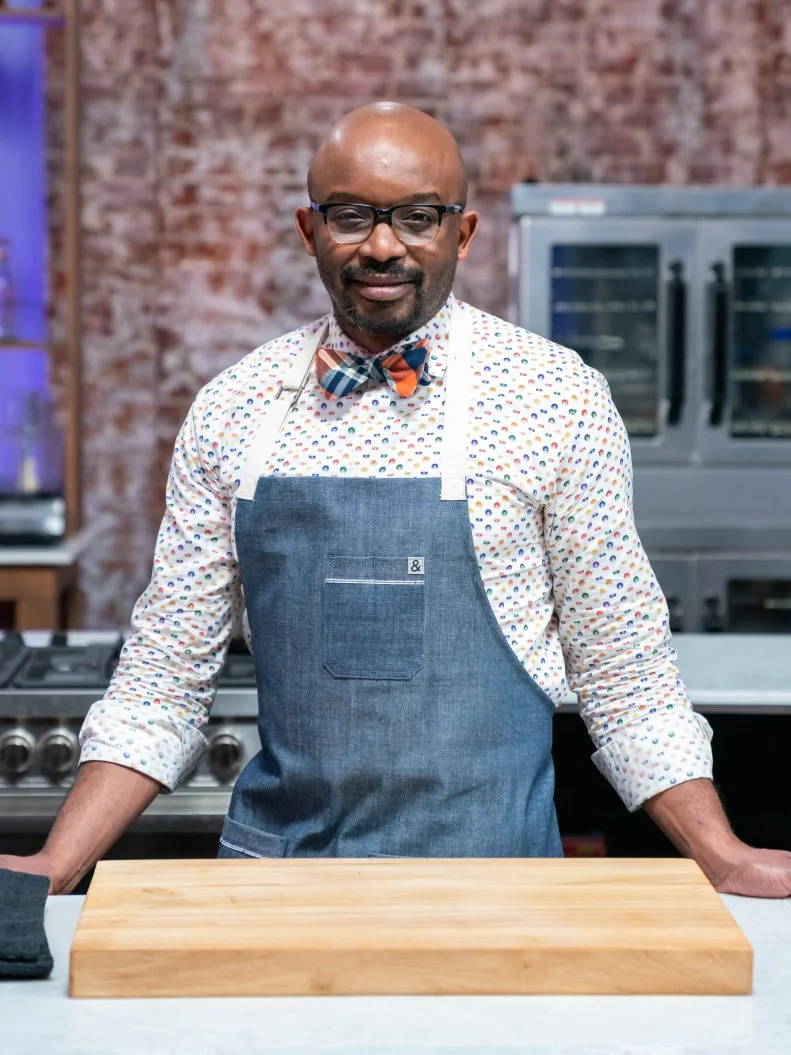 Contestant Edet Okon, as seen on Best Baker in America, Season 3.