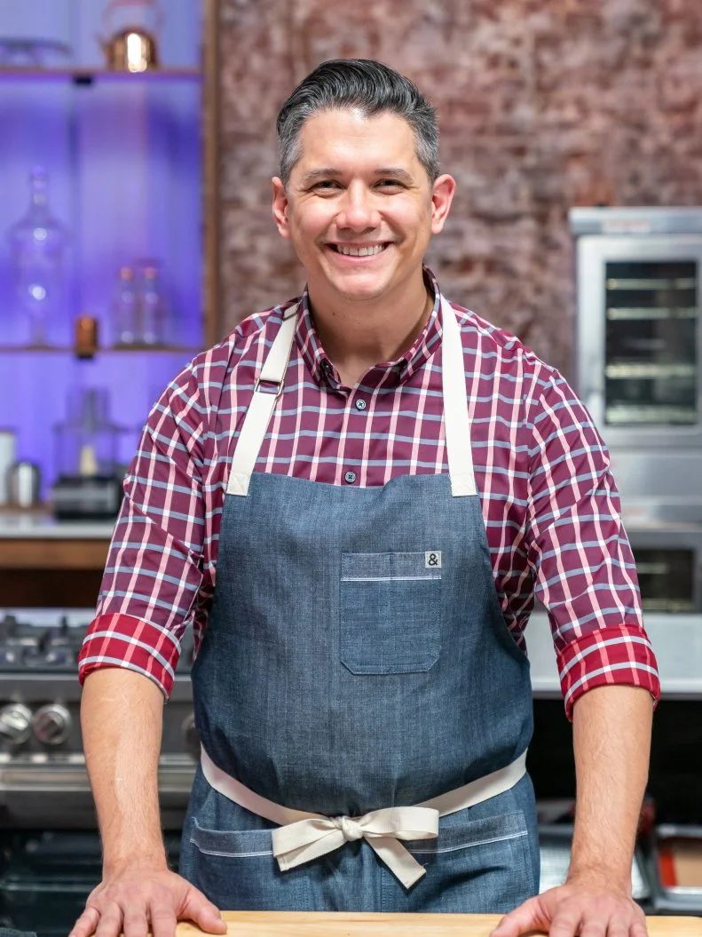 Contestant Jeffrey De Leon, as seen on Best Baker in America, Season 3.