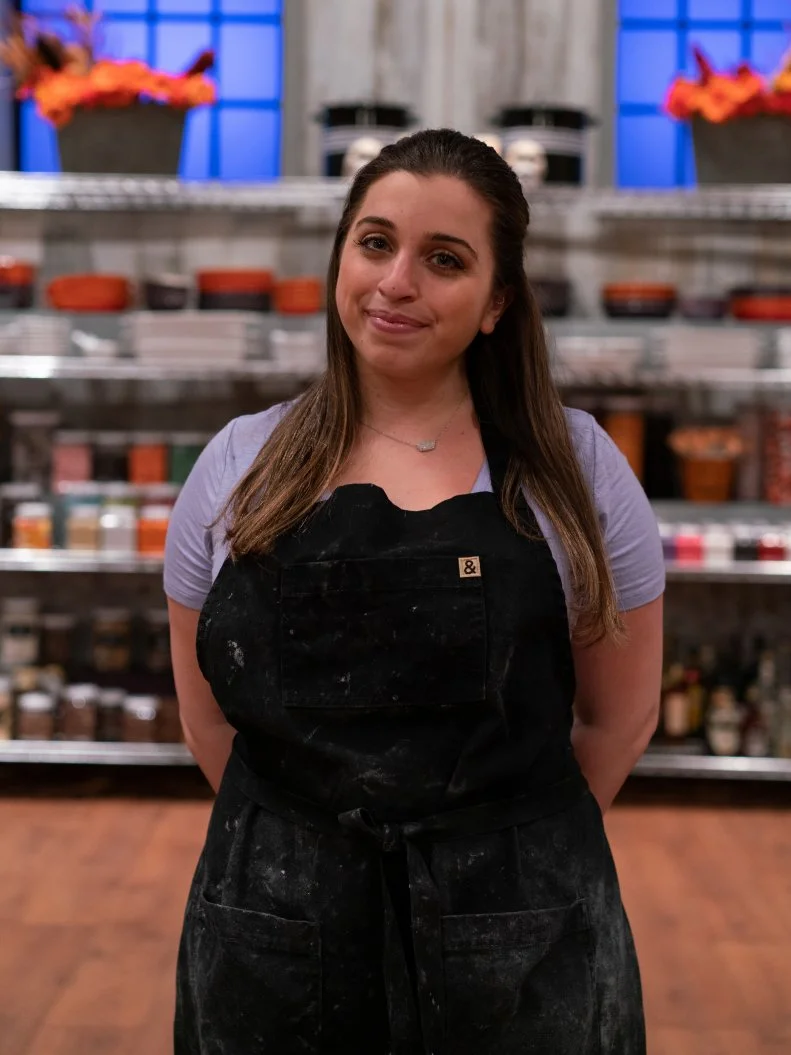 Brittany Lombardi, as seen on Halloween Baking Championship, Season 5.
