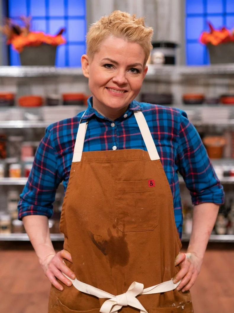 Julie Montgomery, as seen on Halloween Baking Championship, Season 5.