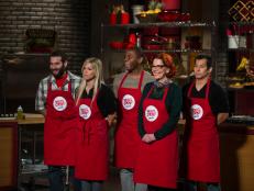 The red team as seen on Food Network's Worst Cooks in America, Season 5.