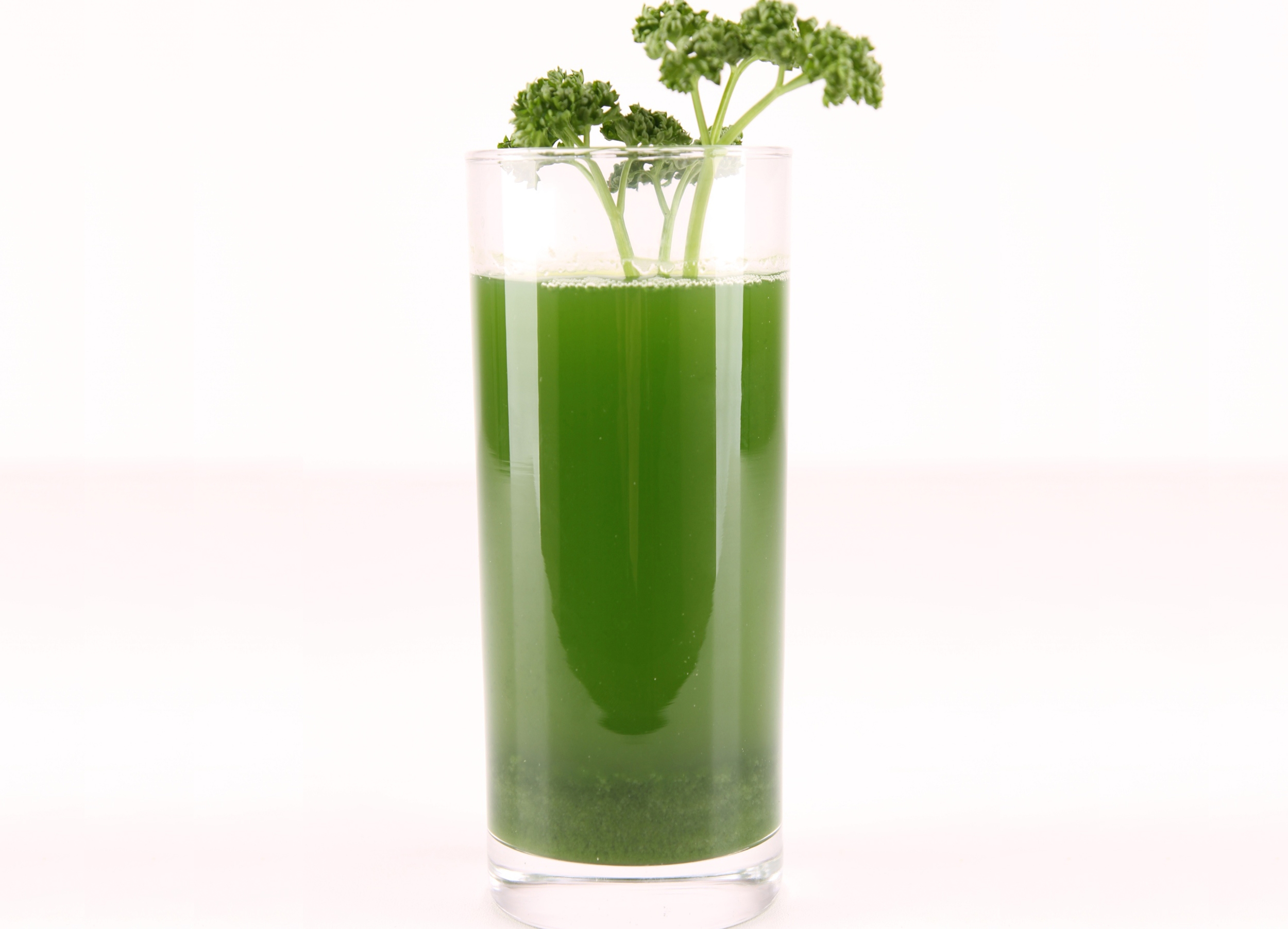 isolated green juice