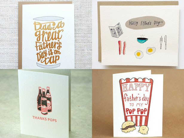 Father's Day Food-Inspired Cards