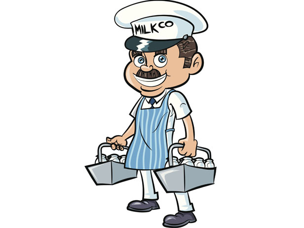 Milk Delivery Milkman Clipart Filmed In 1981 If You Would Like To