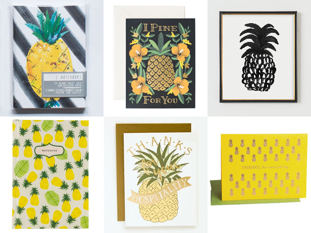 Pining for Pineapple Stationary
