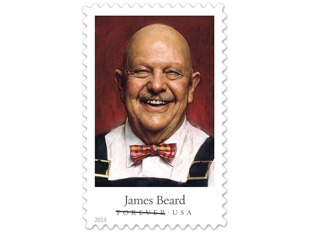 James Beard USPS Stamps