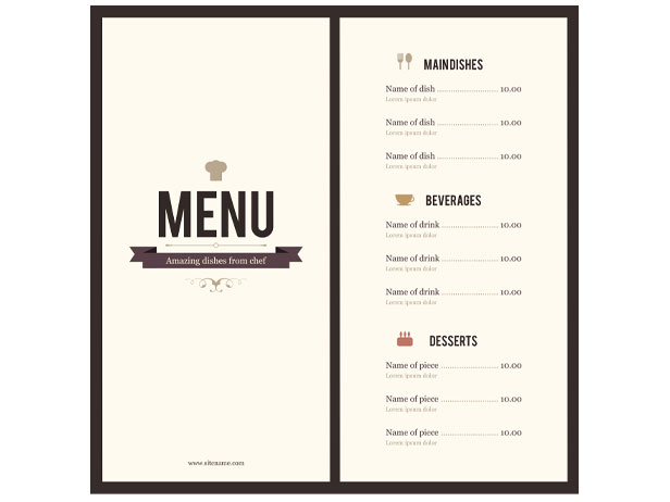 S menu on sale