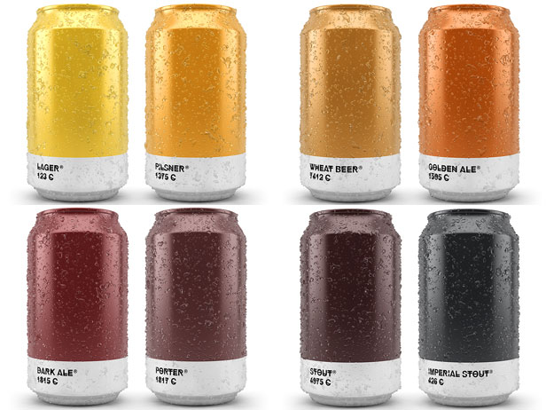 What Pantone Color Is Your Favorite Beer?