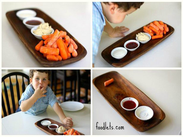 Carrots & Dip Taste Test