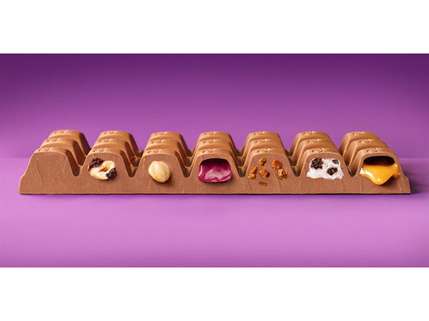 Cadbury Makes Sweets Lovers' Dreams Come True with 7-Flavor Chocolate Bar