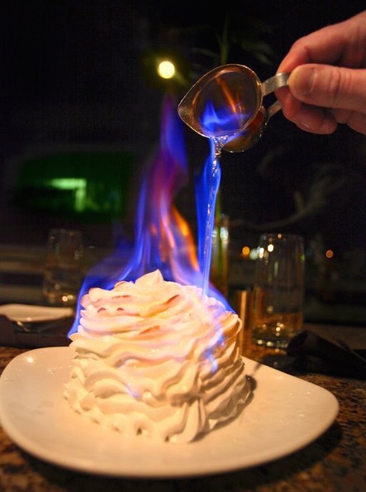 3 Of A Kind Baked Alaska Gets Tropical S Mores And Roasted With Rum Fn Dish Behind The Scenes Food Trends And Best Recipes Food Network Food Network
