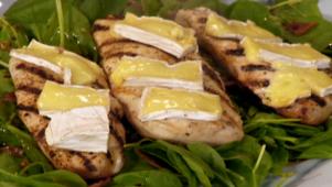 Grilled Chicken With Brie