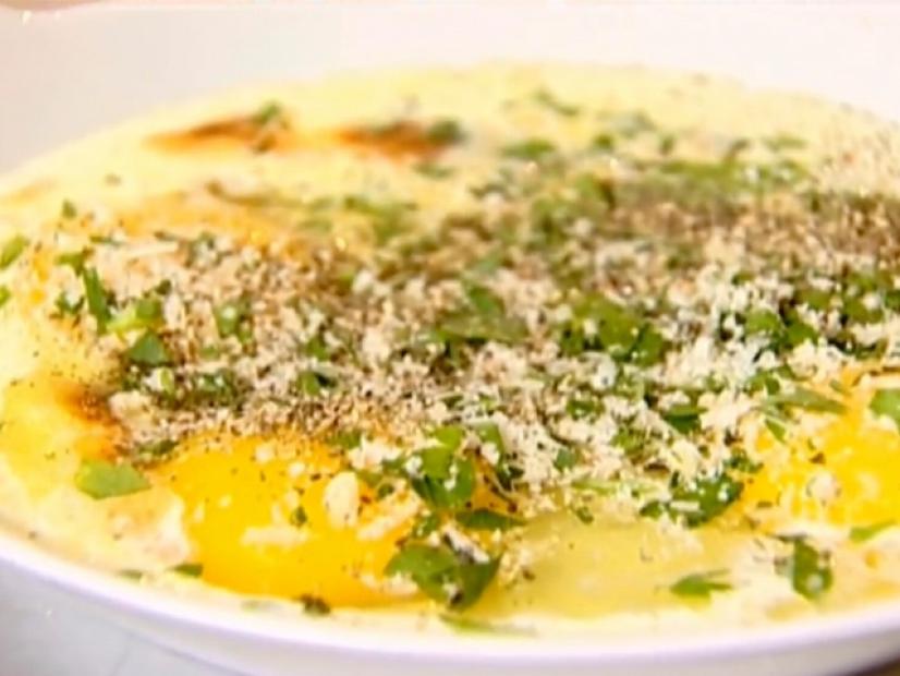 Herbed Baked Eggs Recipe Ina Garten Food Network