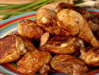 Tangerine Maple Glazed Chicken Thighs and Drumsticks