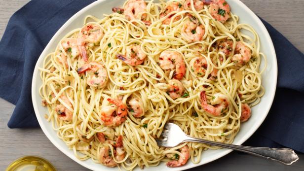 Shrimp Scampi with Linguini | Food Network Shows, Cooking and Recipe ...