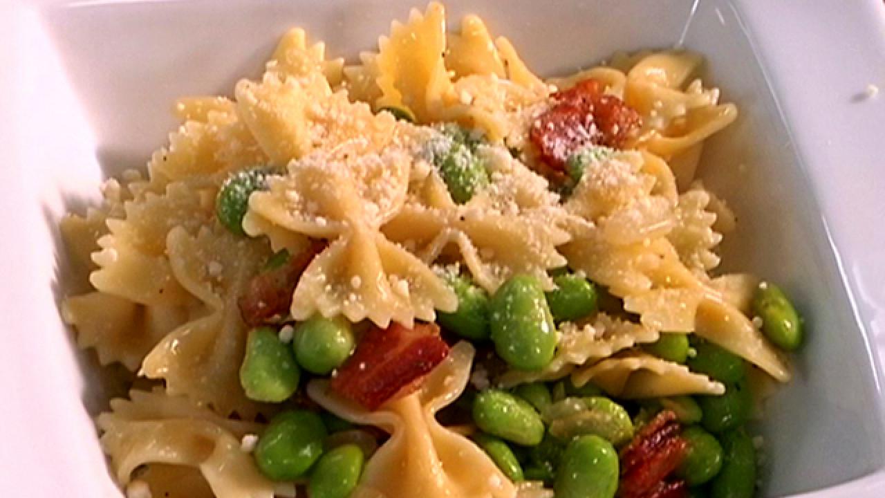 R2R: Pasta, Edamame and Bacon