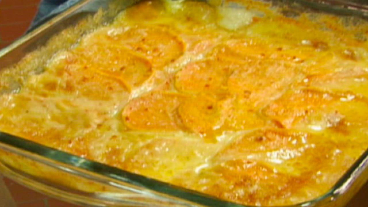 Chile Scalloped Sweet Potatoes
