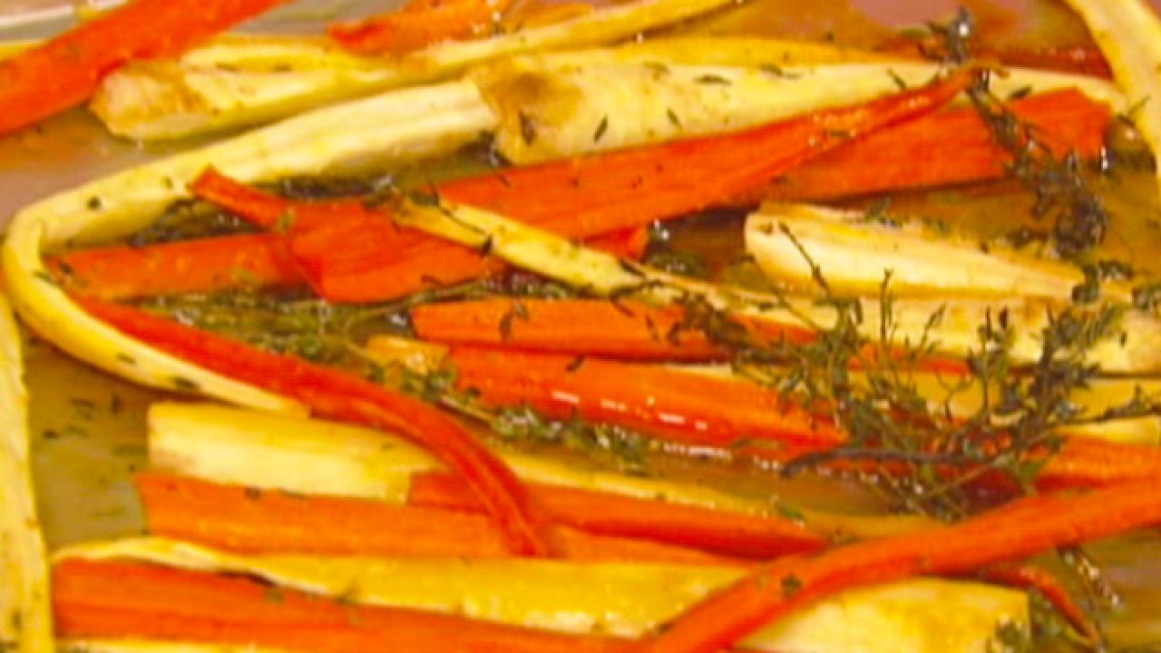 Carrots & Parsnips With Thyme