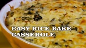 Easy Rice Bake Casserole