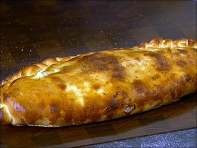 Prosciutto and Eggplant Calzone Recipe Guy Fieri Food Network