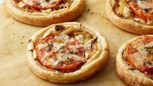 Tomato and Goat Cheese Tarts