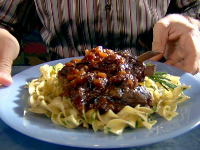 Lamb Shoulder Chops with Red Wine Recipe Alton Brown Food Network