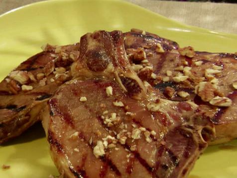 Bone-In Pork Milanese with Soy-Honey Glaze