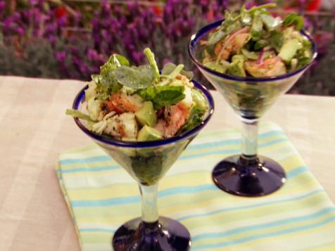 Grilled Lobster and Avocado Cocktail