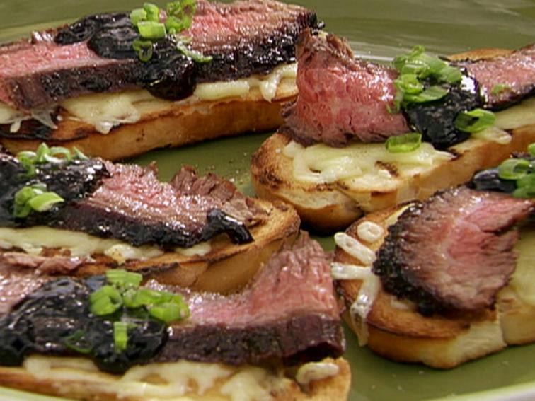 Flank Steak with Balsamic BBQ Sauce Recipe Bobby Flay Food Network