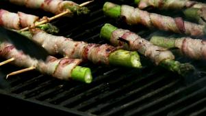 Pat's Bacon-Wrapped Asparagus