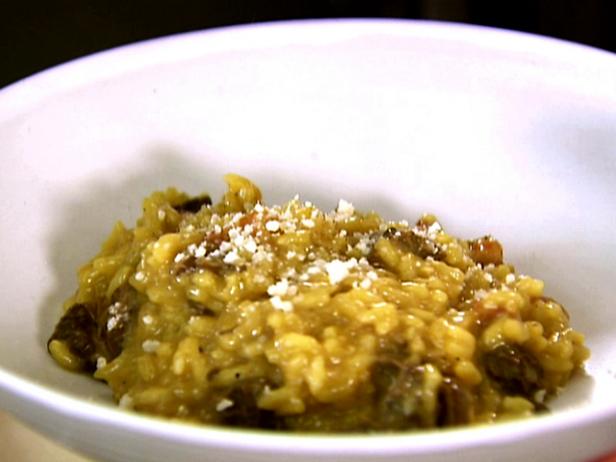 Wild Mushroom Risotto Recipe | Ina Garten | Food Network