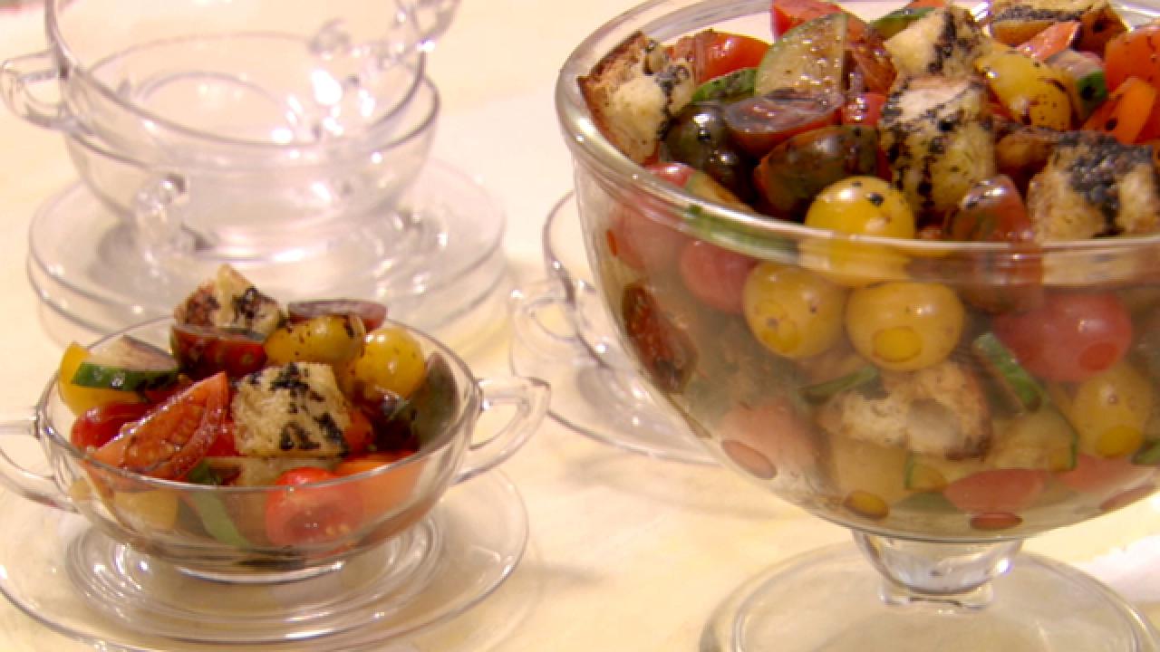 Baby Heirloom Tomato Salad