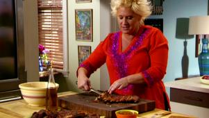 Anne Burrell's Dry-Rubbed Pork Ribs With Vinegar BBQ Sauce