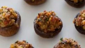 Sausage-Stuffed Mushrooms