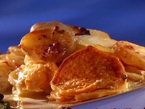 Cheesy Root-Vegetable Gratin