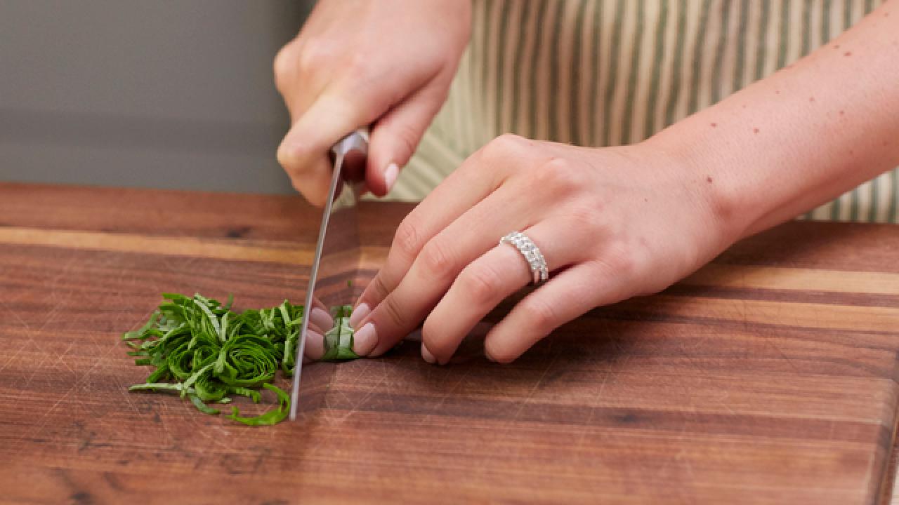 How to Chiffonade Cut Herbs
