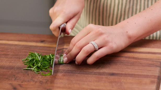 how-to-chiffonade-cut-herbs-food-network