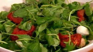 Roast Tomato Mozzarella Salad
